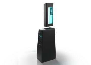 Pionair System - side view with UVC Light Air Purificaiton